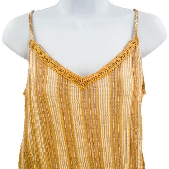 Aerie Open Back Striped Cropped Tank Top - Picture 5 of 10
